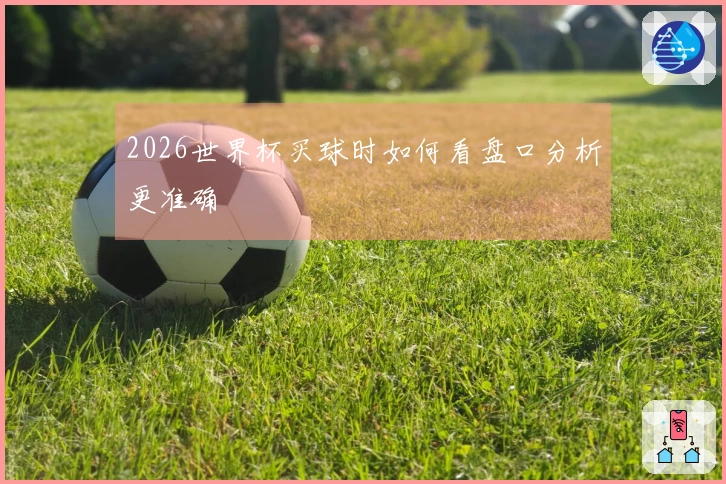 2026世界杯买球时如何看盘口分析更准确